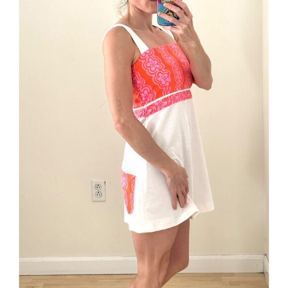 Vintage 60s Handmade Tennis Dress – Preppy Sundress Style, Tenniscore Chic - Picture 6 of 8